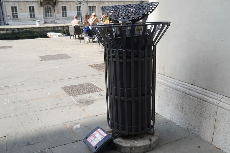 Baitstation with anticoagulant ingridients in Trieste, Friuli Venezia-Giulia, Italy, EU